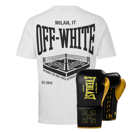 Off-White™ c/o Everlast Graphic T Shirt and 16oz Glove Bundle view 1
