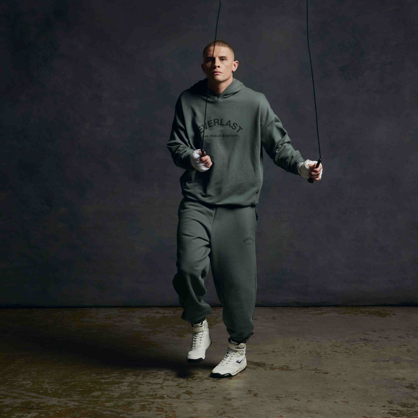 Men's Cotton Flock Oversized Hoodie