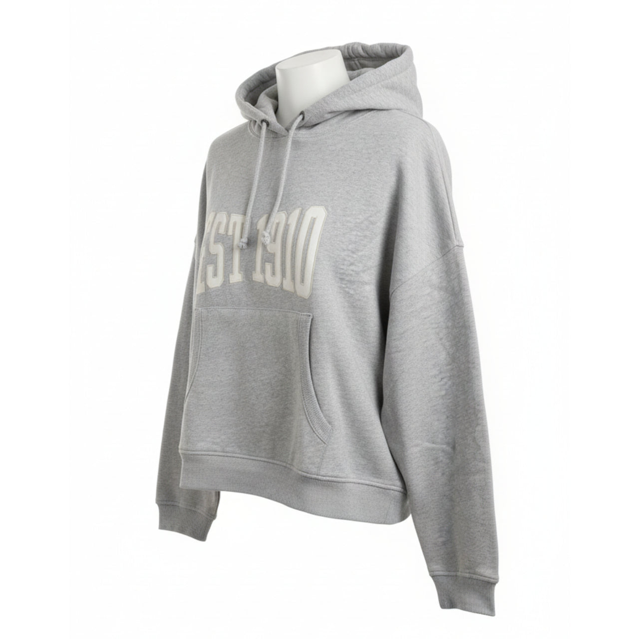 Womens 1910 Spliced Hoodie Gray