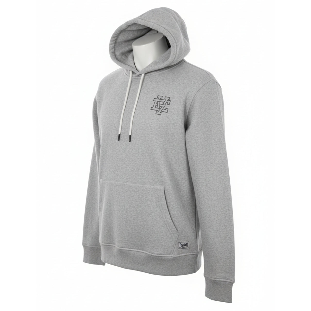 Mens Logo Lock Up Hoodie