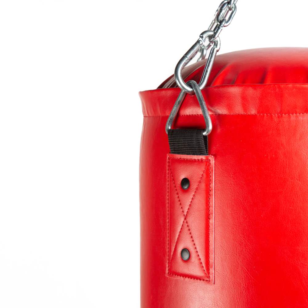 Powerlock Heavy Bag With Chain Red