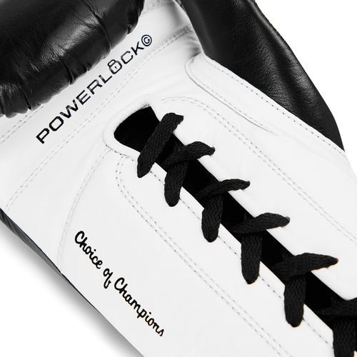 Powerlock OG Pro Training Glove Lace Up Black/White