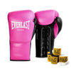 Powerlock OG Laced Training Gloves and 1910 Hand Wraps Pink/Black