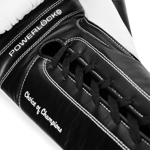 Powerlock OG Pro Training Glove Lace Up White/Black