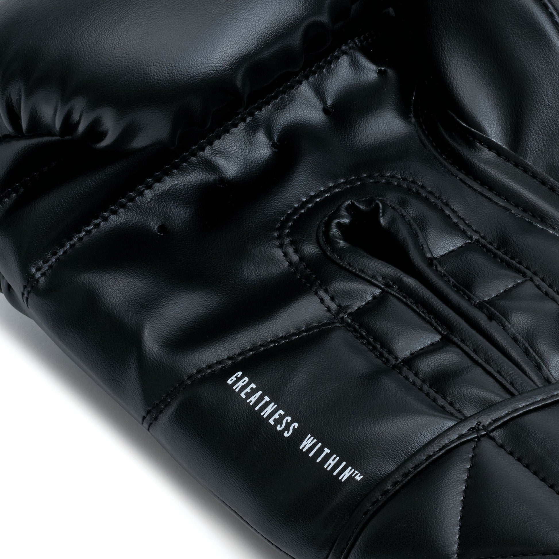 Black classic boxing gloves with 'Everlast' branding
