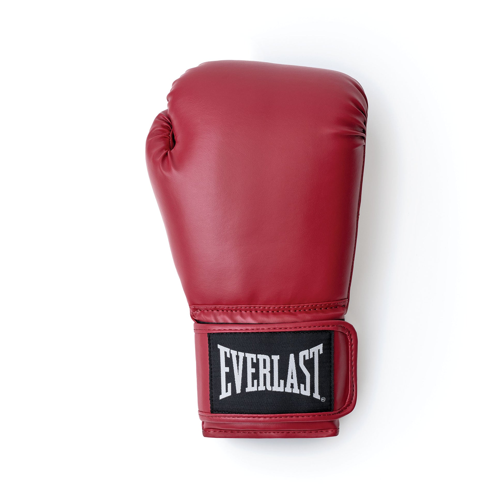 Red classic boxing gloves with 'Everlast' 