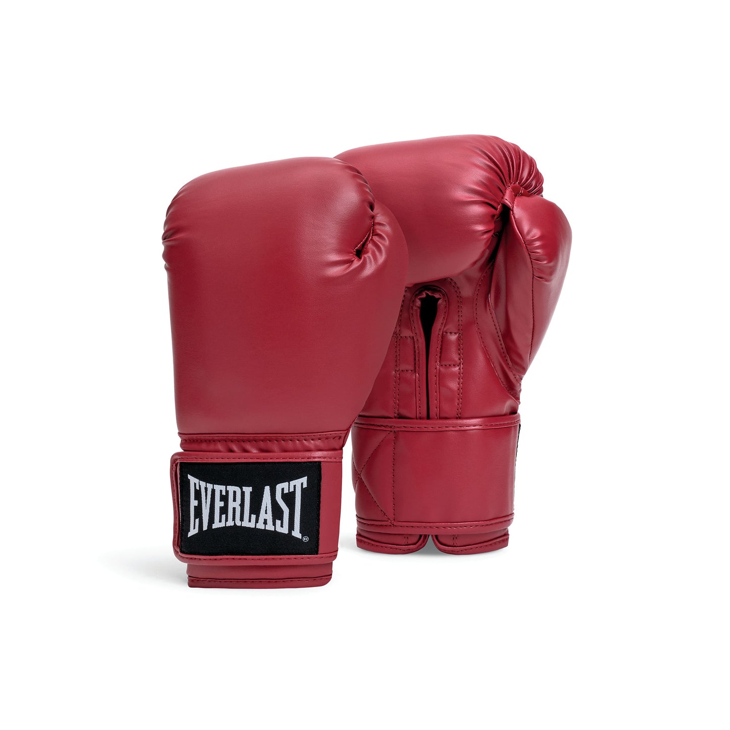 Red classic boxing gloves with 'Everlast' 