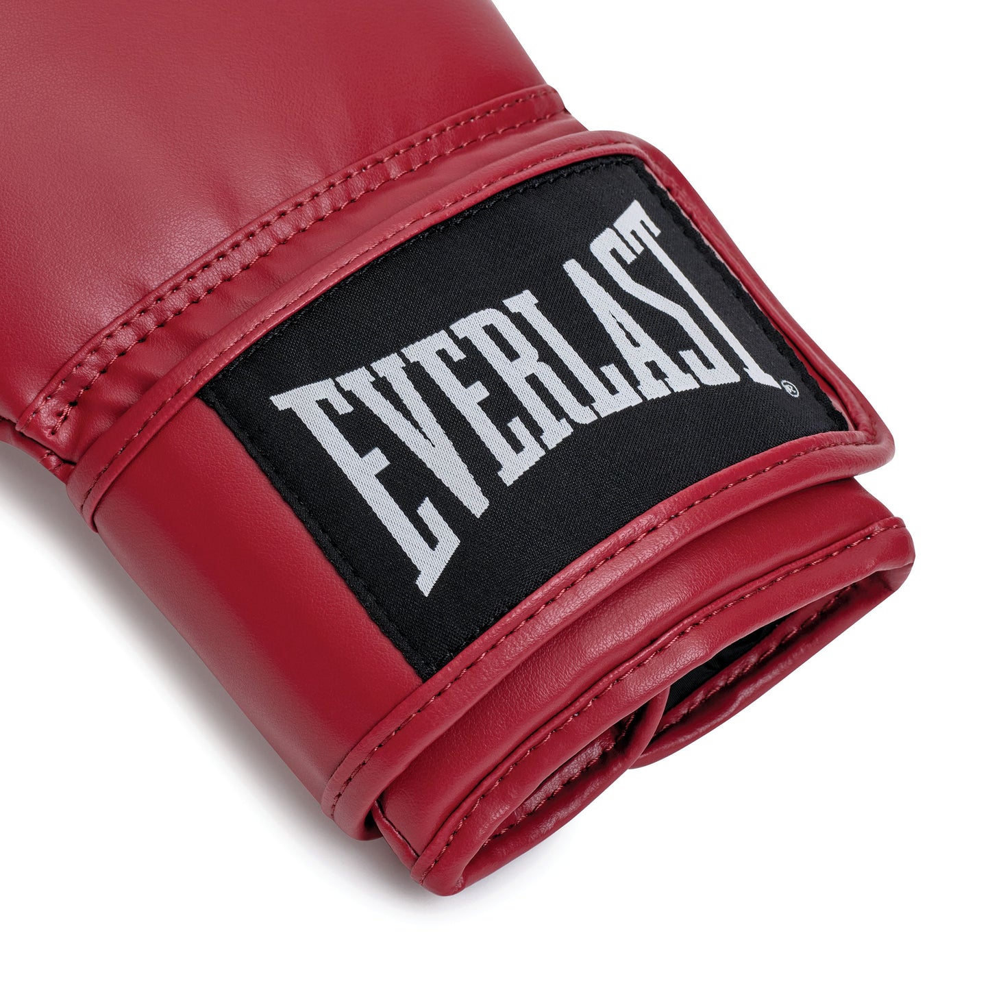 Red classic boxing gloves with 'Everlast' 