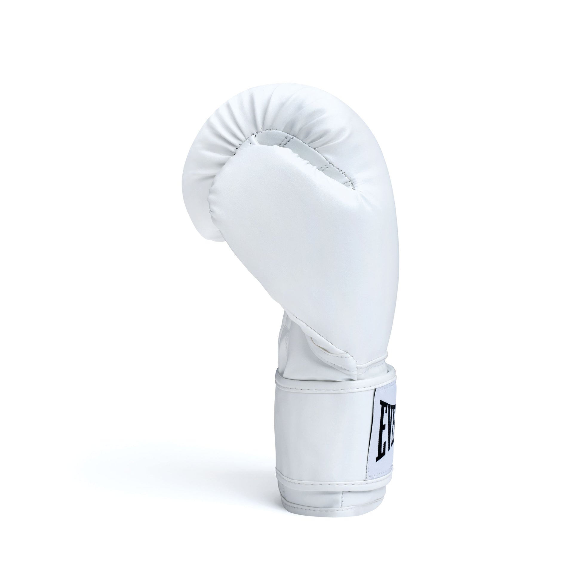 White classic boxing gloves with 'Everlast'