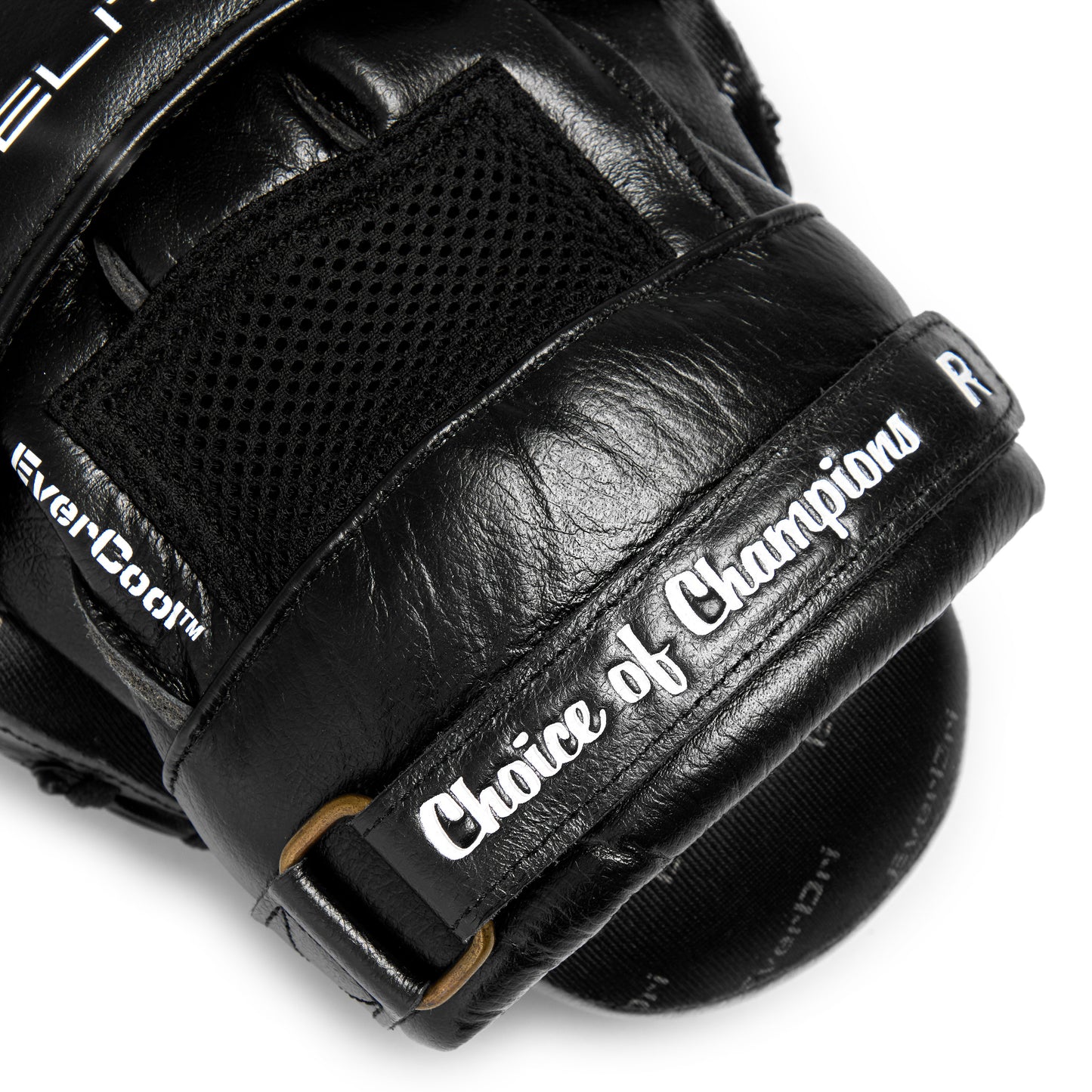 Elite Pro Leather Mantis Punch Mitts Black