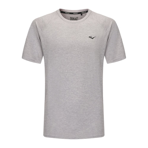 Flex EverDri Short Sleeve Performance Gym Top - Gray