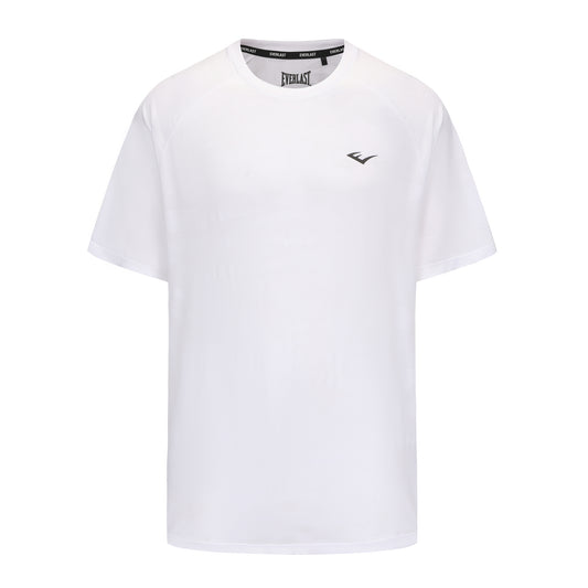 Flex EverDri Short Sleeve Performance Gym Top - White view 1
