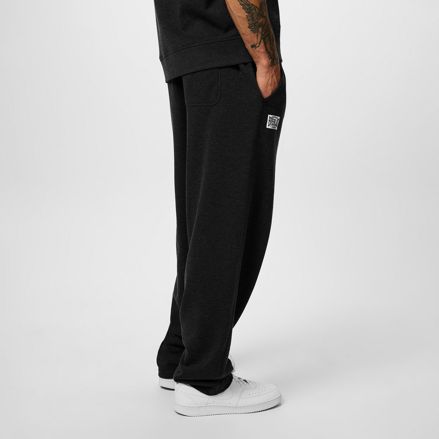 Men's Box Sweatpants- Charcoal