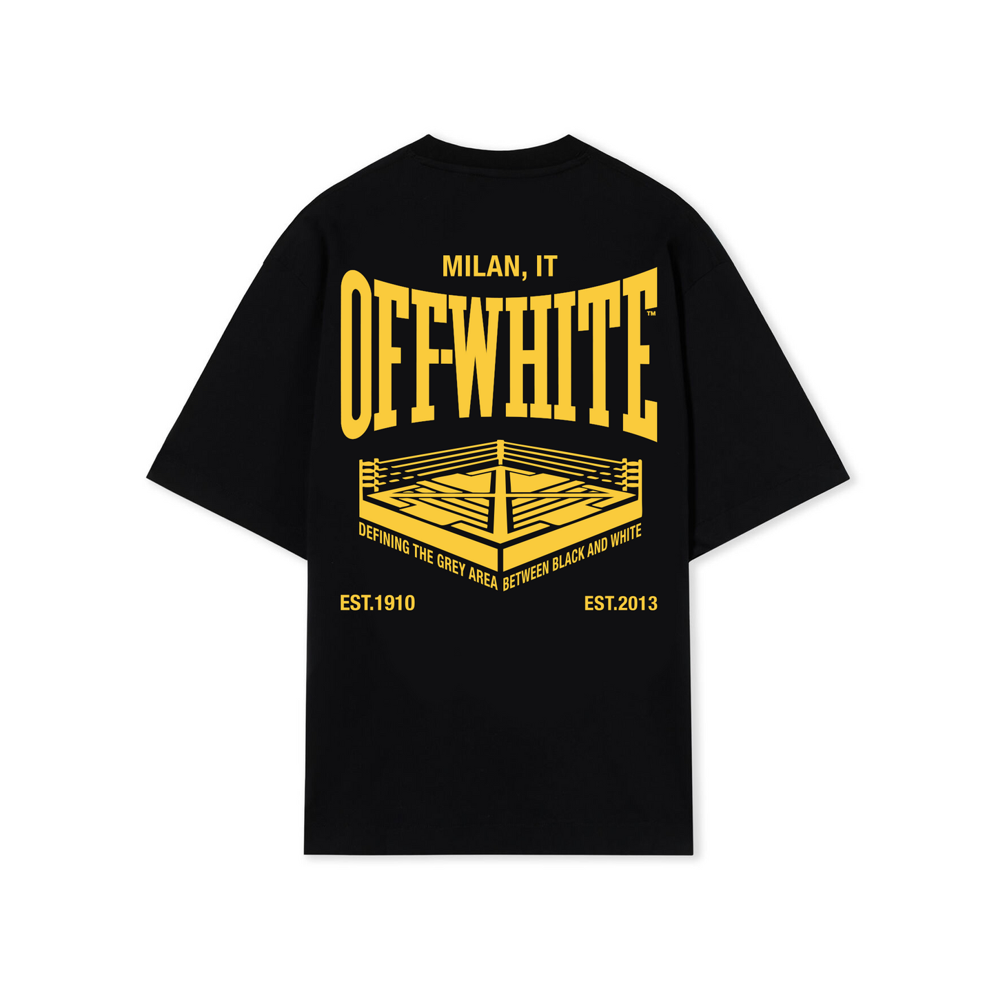 Off™ X Everlast Graphic T Shirt Black/Yellow