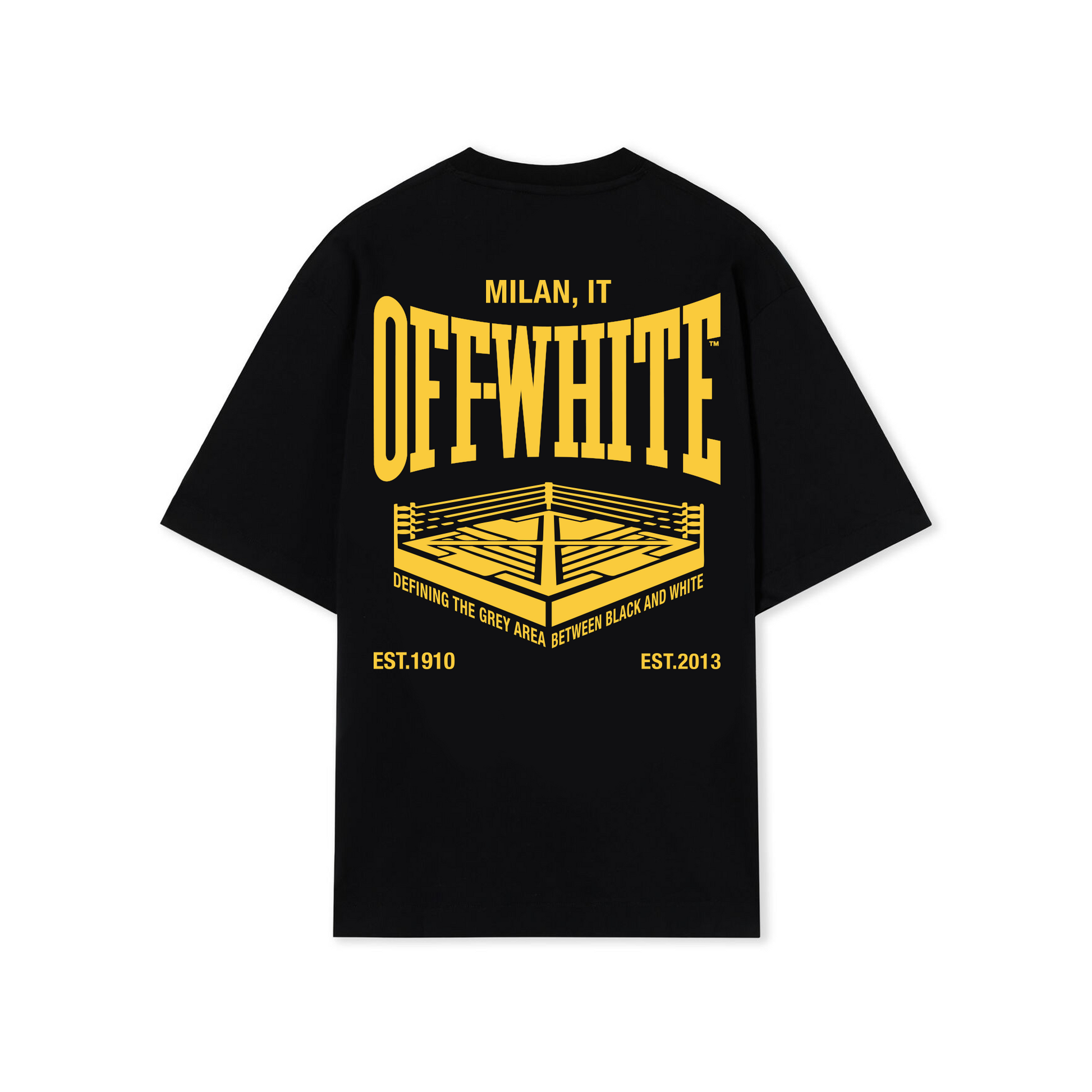 Off™ X Everlast Graphic T Shirt Black/Yellow