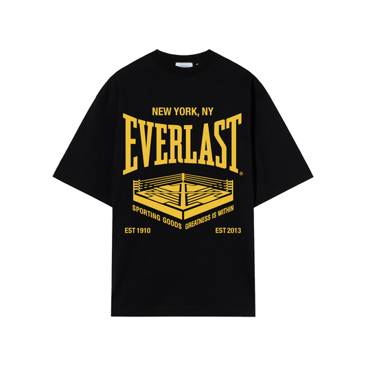 Off™ X Everlast Graphic T Shirt Black/Yellow view 1