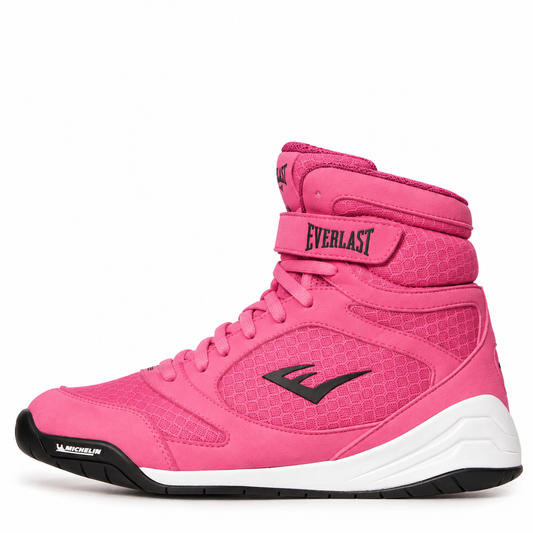Elite Pro Boxing Shoes Pink view 1