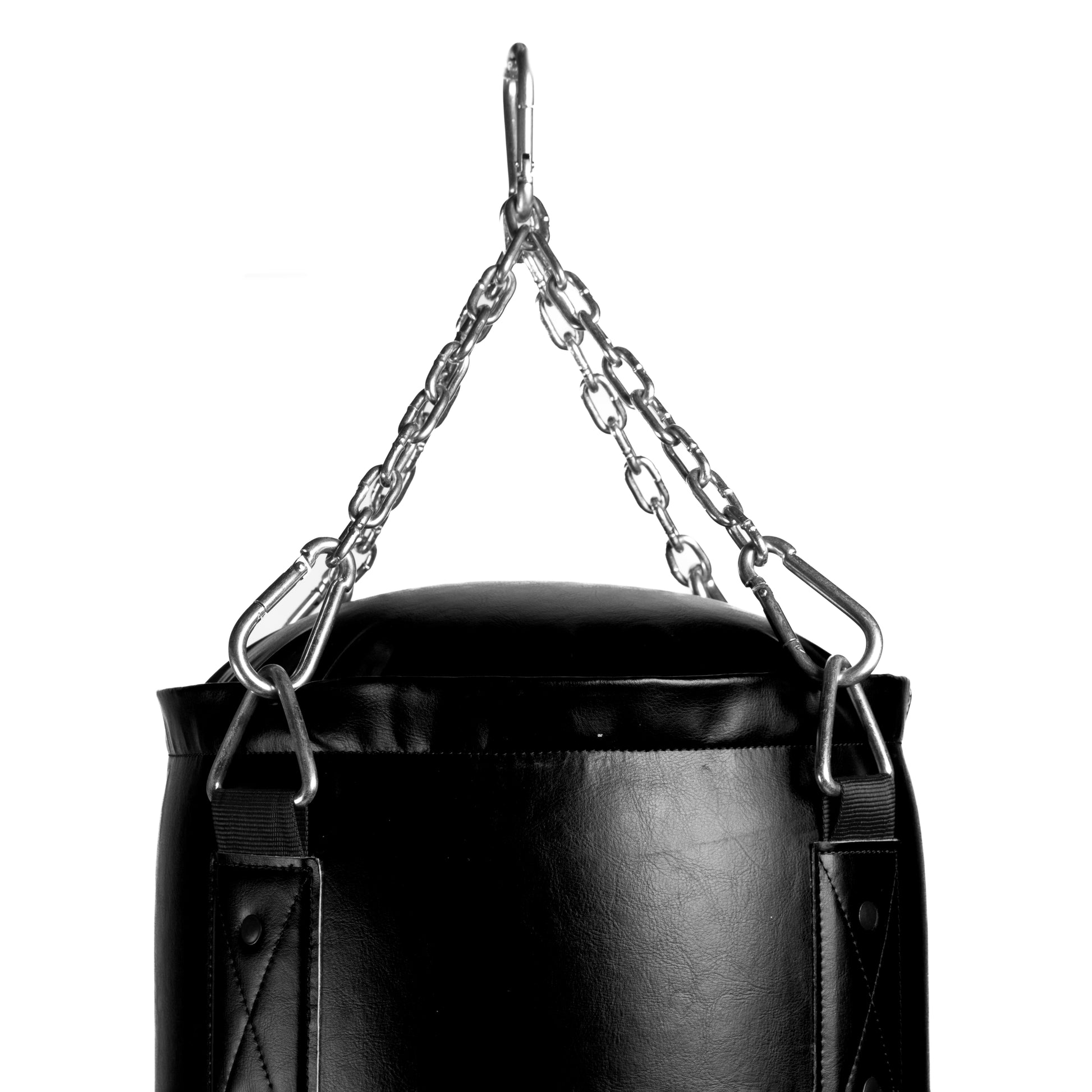 Powerlock Heavy Bag With Chain Black zoom in of chain