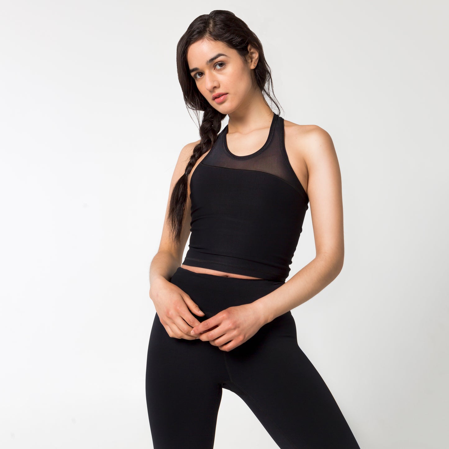 Women's Compression Middie Sports Bra