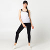 Women's Color-Block Trainer Tank Black/White