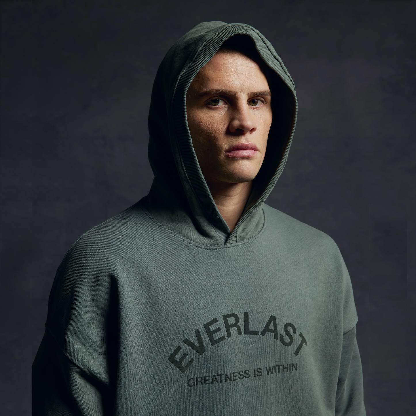 Men's Cotton Flock Oversized Hoodie