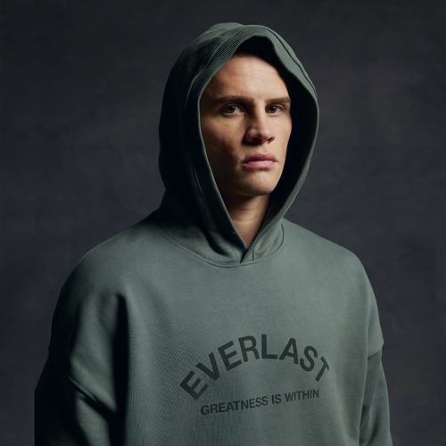 Men's Cotton Flock Oversized Hoodie