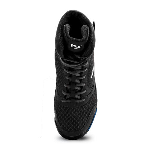 Black - Pro Elite High Top Shoe - Everlast