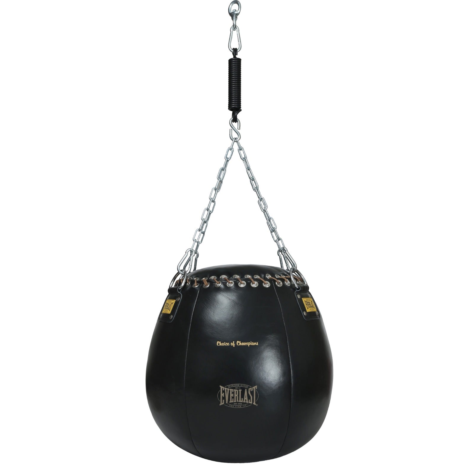 1910 Pro Leather Wrecking Ball 90lb Punching Bag – Everlast