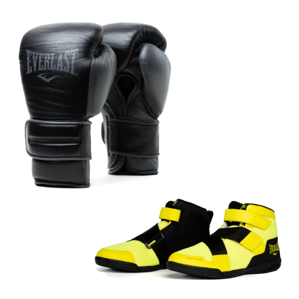 Yellow Powerlock Shoe / Glove and Shoe Bundle