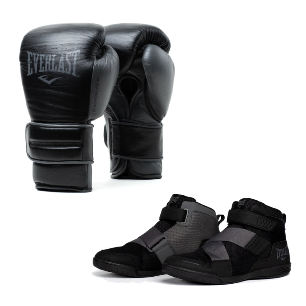 Black Powerlock Shoe / Glove and Shoe Bundle