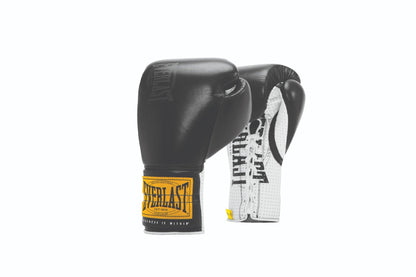 1910 Brown Laced Sparring Gloves - Everlast