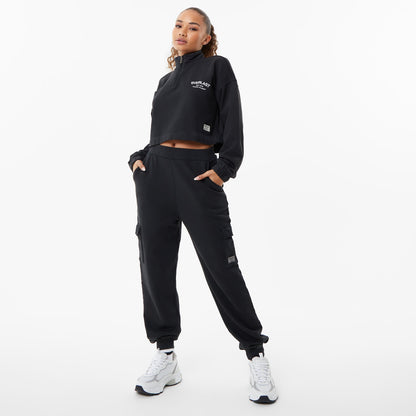 Women's Boxing Academy Crop Zip Up Sweater - Everlast