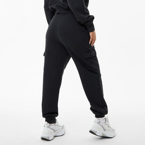 Women's Boxing Academy Cargo Joggers - Everlast Black
