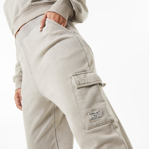 Women's Boxing Academy Cargo Joggers - Everlast Opal Grey