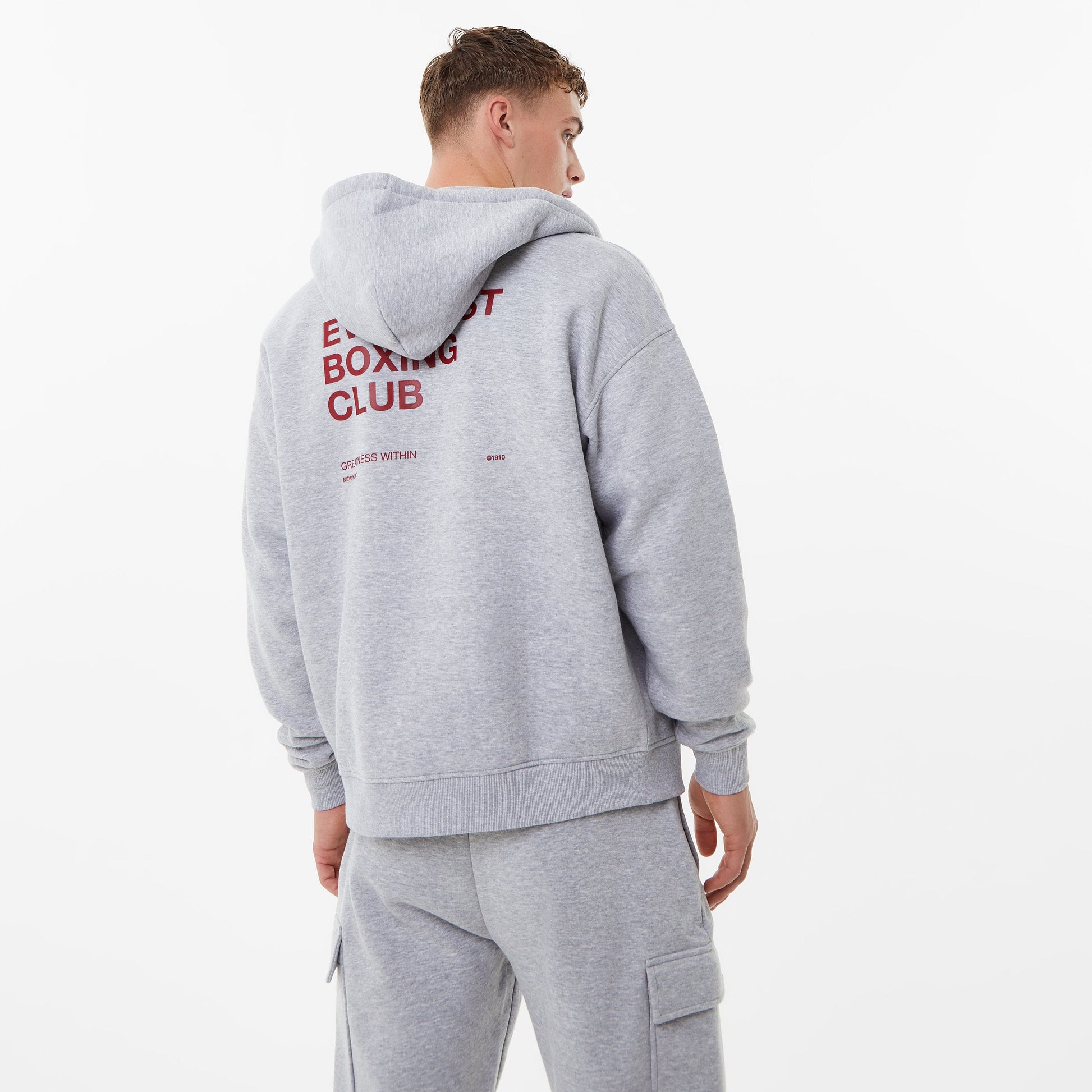Men's Boxing Club Zip Up Hoodie - Everlast