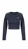 Womens Long Sleeve Tee blue